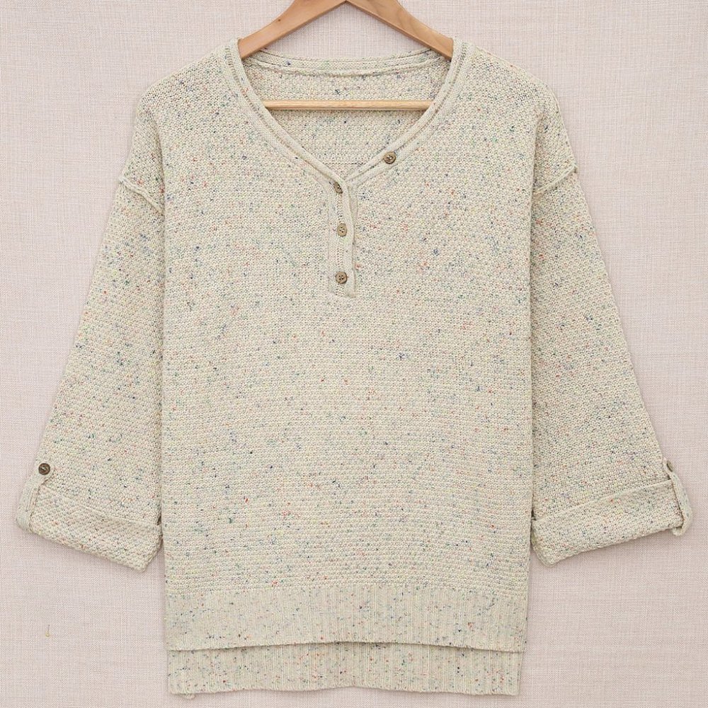 Boho Knit Sweater - Picture 5 of 11